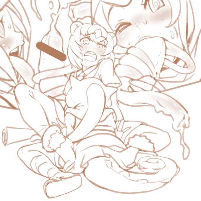 昔描いた絵に加筆修正。
そのうち仕上げる。 