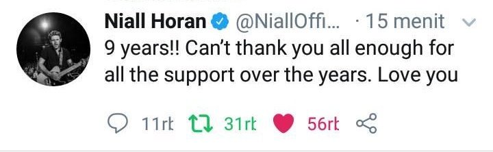 lajukebox_'s tweet photo. Hoy se cumplen 9 años de una de las  boybands que enloqueció al mundo entero. #9YearOfOneDirection  Y aqu�� tenemos a algunos de sus integrantes comentando al respecto. https://t.co/IZUafbKefW