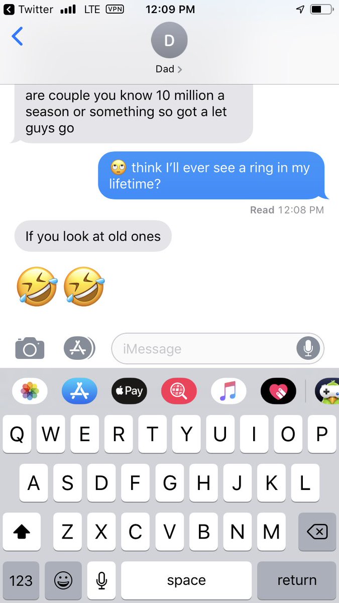brit_ni_dsalife's tweet photo. My father is the kind of negativity I do NOT need before the season starts. #ByeSIR Hail in this household or get the hail out. https://t.co/xkyLEF0ZqI