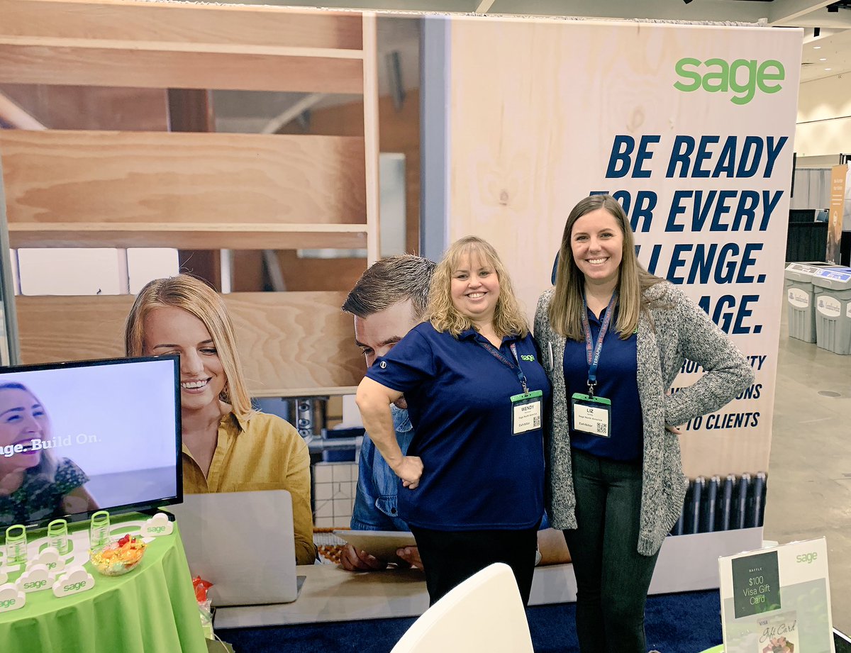 lizherbig's tweet photo. Come visit us @AccountingShow to learn how Sage can help you grow your practice. #AccountingShowLA https://t.co/gd4RPhJpvf