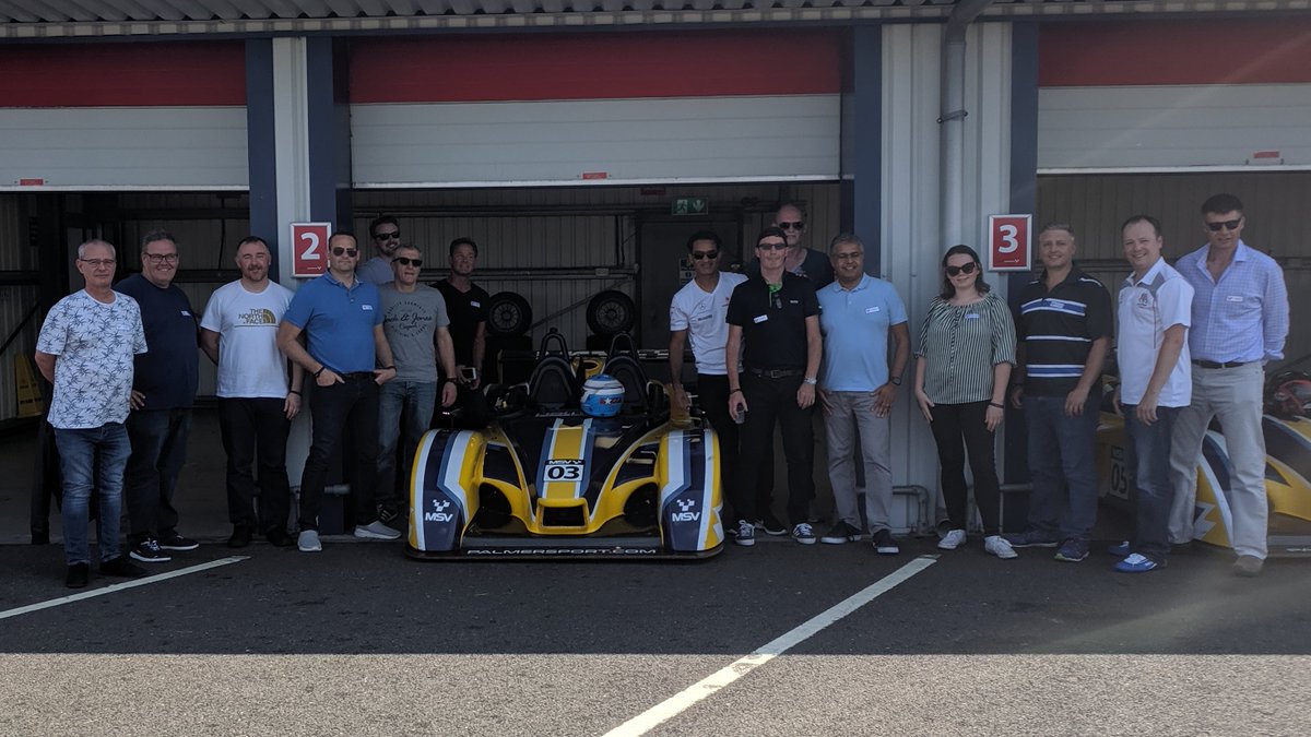 sabbygill7's tweet photo. Fantastic day with great insight on how to accelerate change in #enterprise organisations with @PwC_UK. Not to mention an exhilarating F1 driving experience where we really got the chance to accelerate! @SageUK #Tech https://t.co/B1hvWyzA79