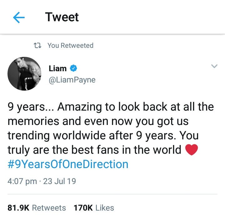 isalwayslarry's tweet photo. Louis - ✓ tweeted

Harry -

Liam - ✓ tweeted

Niall - ✓ tweeted

Harry, we're waiting for you. 

#9YearsOfOneDirection https://t.co/opMWaMqYFQ