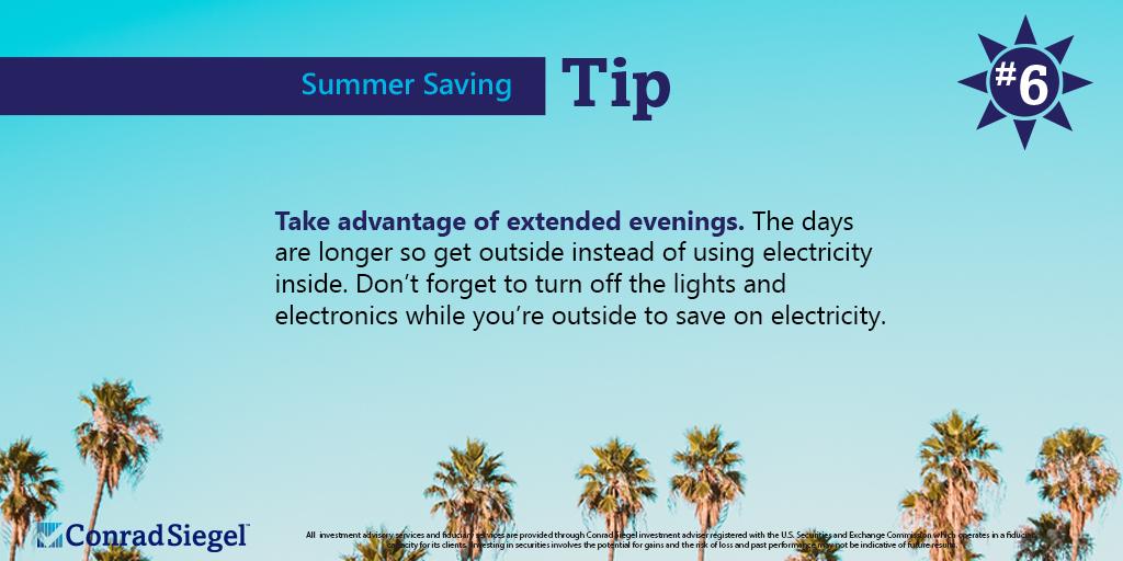 ConradSiegelAct's tweet image. Go outside! Don't waste electricity by staying indoors, get up and get out! How are you #SavingForSummer?