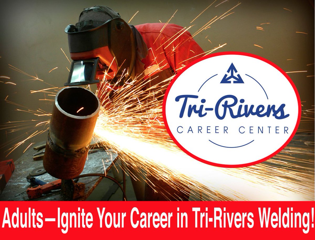 tririverscc's tweet photo. Ignite Your Career! Sign up for the Tri-Rivers Adult Education Welding, Fabrication &amp; Allied Processes TODAY! Class: Aug. 5, 2019 to January 10, 2020. Call 740-389-8590 Details: https://t.co/RkvGnG36bn https://t.co/SAmjST3BaZ