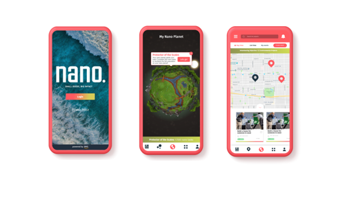 AWS_Nonprofits's tweet photo. Committed to protecting our Earth? The Nano app allows you to find local projects &amp; complete daily tasks to create a more sustainable planet. https://t.co/GxJmkx3G4B https://t.co/ezwUGqrThx
