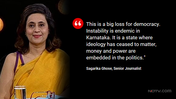 Karnataka Coalition Collapse

Sagarika Ghose, Senior Journalist on @LRC_NDTV 

#KarnatakaPoliticalCrisis #KarnatakaFloorTest #KarnatakaCrisis #KarnatakaPolitics  #Karnataka