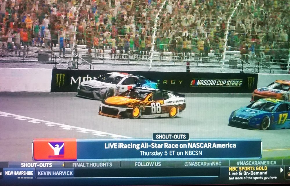 This Thursday, at 5pm ET! iRacing All Stars LIVE 1hr special on <a href="/NBCSN/">NBCSN</a>. Don't miss it! <a href="/pkligerman/">Parker Kligerman</a> <a href="/AJDinger/">AJ Allmendinger</a> <a href="/iRacing/">iRacing</a> @NASCARonNBC