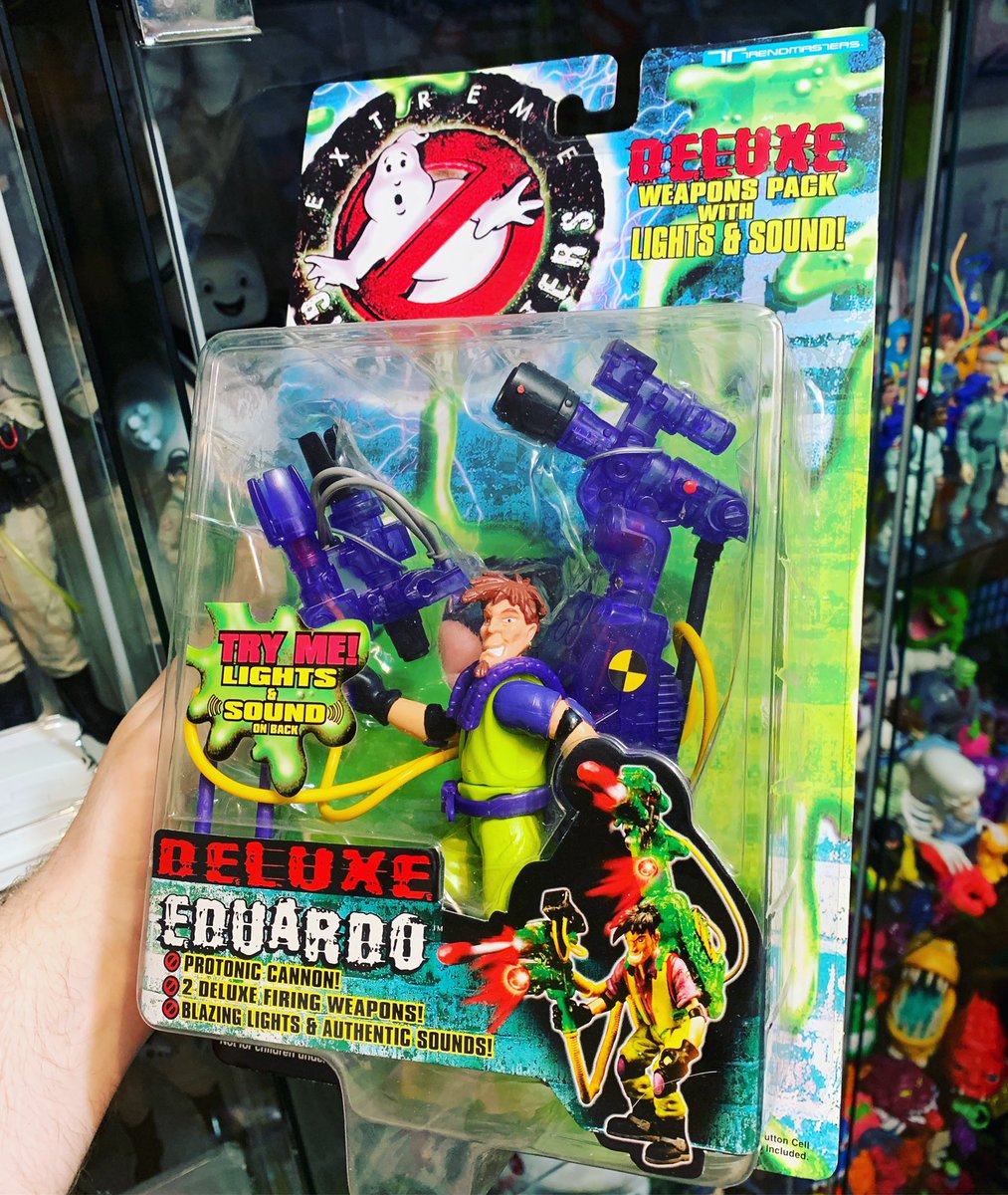 GBNewsdotcom's tweet image. Trendmaster’s DELUXE Extreme Ghostbusters figures were way over the top and we absolutely love them for that!

#ghostbusters #extremeghostbusters #trendmasters #toys #actionfigures #whoyougonnacall #actionfigures #ghostbusters35 #gb35