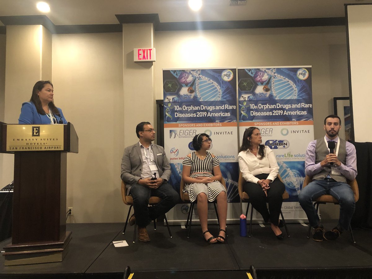 CalRare's tweet photo. Founder/President @ramirezholmes moderated the opening panel this morning “Patient Perspective on Living with Rare Disease” for the 10th Orphan Drugs and Rare Diseases 2019 Americas- West Coast Conference.
#RareDisease #RepresentRare https://t.co/8z8E2Bqw5a
