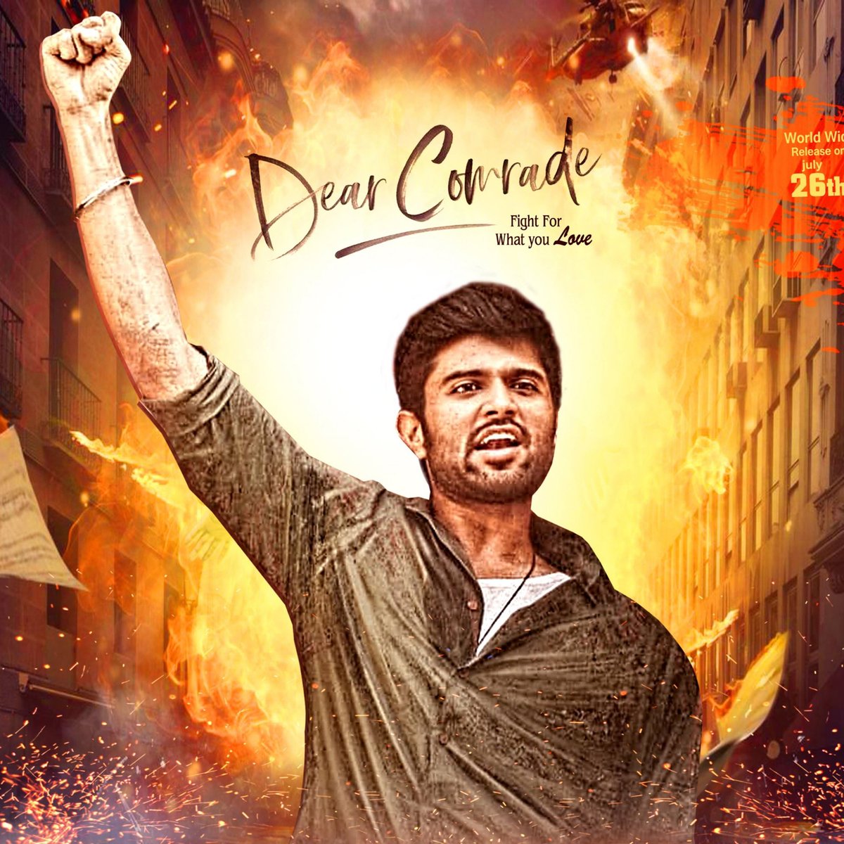 RowdyFC843's tweet photo. #DearComradeCDP
#DearComrade
Change the DP Comrades๐
@TheDeverakonda
#DearComradeOnJuly26th https://t.co/xYCjJJ9W6r