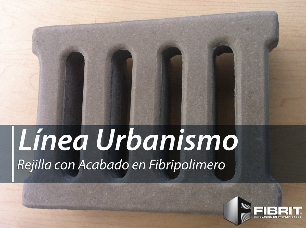 FIBRIPOLÍMERO es un material novedoso que reúne las mejores cualidades del concreto polimérico y le añade otras más. 

#Rejilla
#Fibripolimero

Más información Tel: 7457443