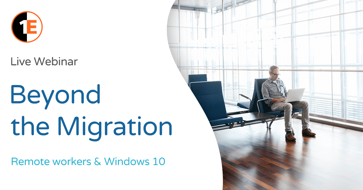 Remote workers are the hardest to manage on any day, but throw in a Windows 10 migration and you've got yourself a real challenge. Join us for this free session with <a href="/Bindertech/">Simon Binder (he/him)</a> on the 31st to learn what to do AFTER the 2020 deadline! Register here: bit.ly/2Yu9l9O