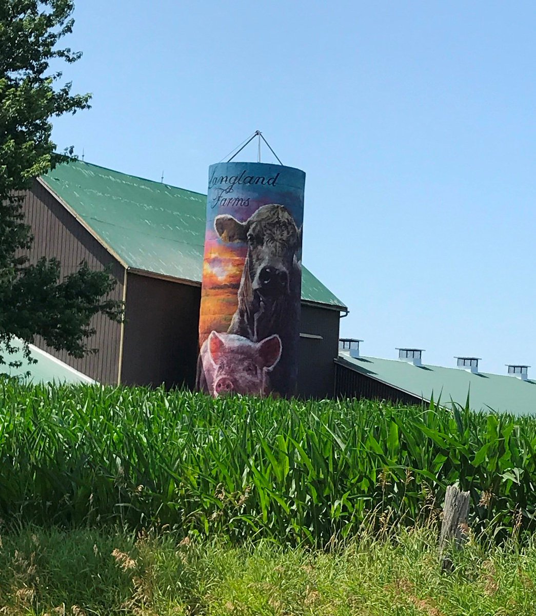 Bruce County is always beautiful. Just down the road from our fertilizer plant.