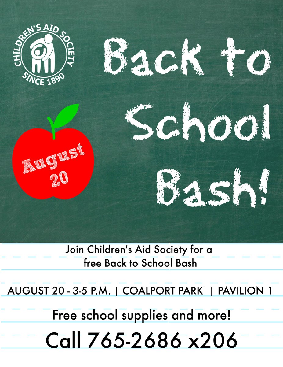 #coalport #backtoschool2019 #freeschoolsupplies