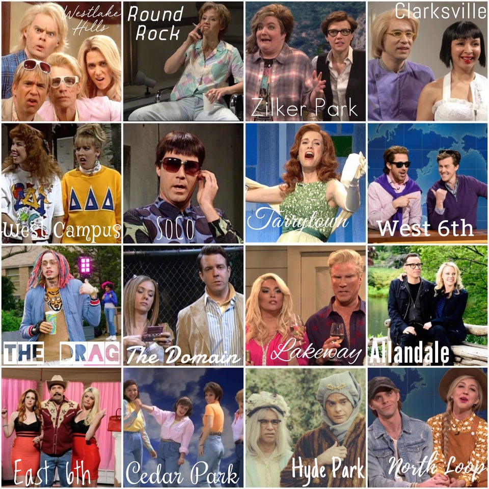 KVUE's tweet photo. A Saga: #Austin area described using #SNL sketches 😂  https://t.co/kLYEZa3HtY https://t.co/NT6jxa0lI5