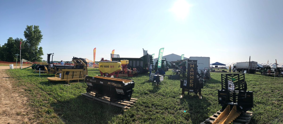 EdneyCo's tweet photo. Gates are open at @WIFarmTech 2019! People are lined up to head into the show. Visit Edney’s booth (590, 591, 602, 603) it’s filled with innovative equipment, knowledgeable factory reps and Edney team members. #WIfarmtechdays #farmequipment #generationsoffarmpride https://t.co/FLi7jd50Vs