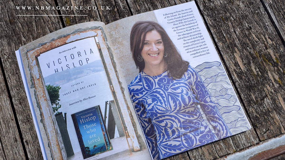 NBmagazineUK's tweet photo. NB100: Exclusive interview with @VicHislop on her exceptional latest novel #ThoseWhoAreLoved from @headlinepg in NB100 – out now!
 Subscribe at https://t.co/V2PV9A2vRo … #NB100 #ExclusiveInterview https://t.co/xaqtpsvcwf