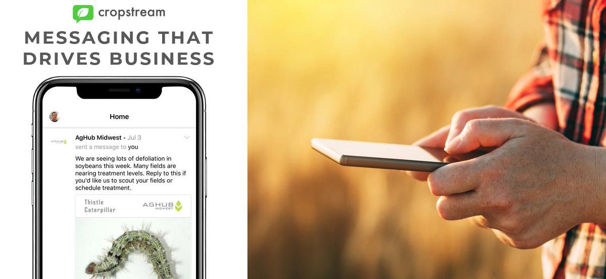 Cropstream's tweet photo. Keep customers informed of important information so they can take action with Cropstream. https://t.co/JeYcaxtgjG https://t.co/N9bRWwVJCF