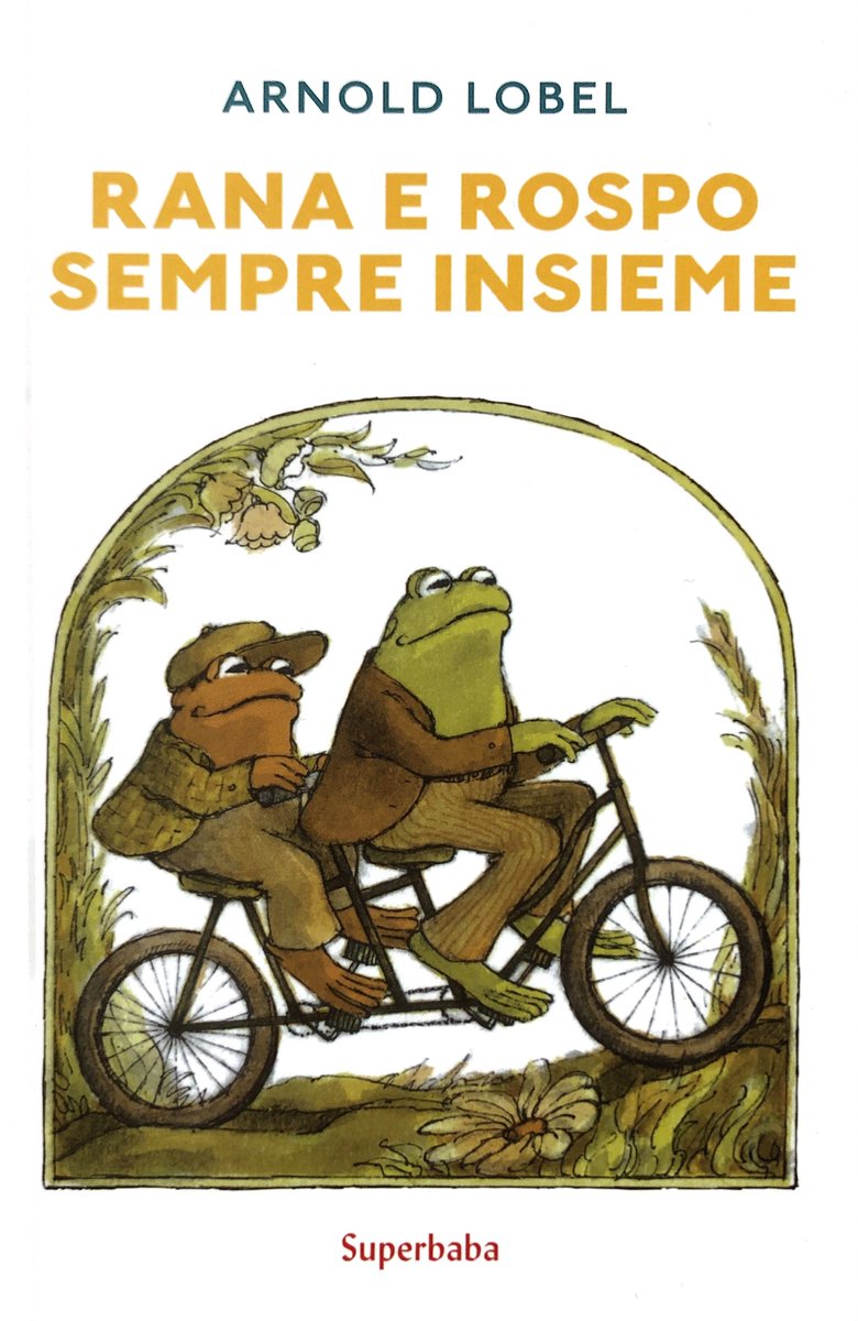 #letturestive2019
Fuori strada
Storie per bambini e bambine 6 - 9 anni

Rana e Rospo sempre insieme
Arnold Lobel, <a href="/Babalibri/">Babalibri</a> 2019

Le vicende quotidiane, l’amicizia, gli sforzi di volontà e di coraggio, i sogni, di Rana e Rospo. 
In stampatello maiuscolo.
ow.ly/rhDh50uzEcV