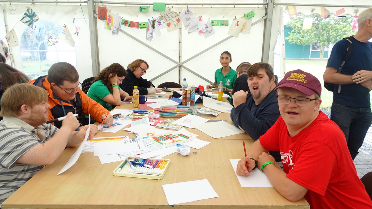 MIFCamp's tweet photo. When the weather's hot you can always cool off in the pool or get drenched during our games afternoon. Or just chill out in the shade of the Art Tent. There plenty more to do - whatever the weather! Not yet booked? Don't 'hang around'. Come and join us!! https://t.co/oMsWl6HhLE https://t.co/0djZLOUszf