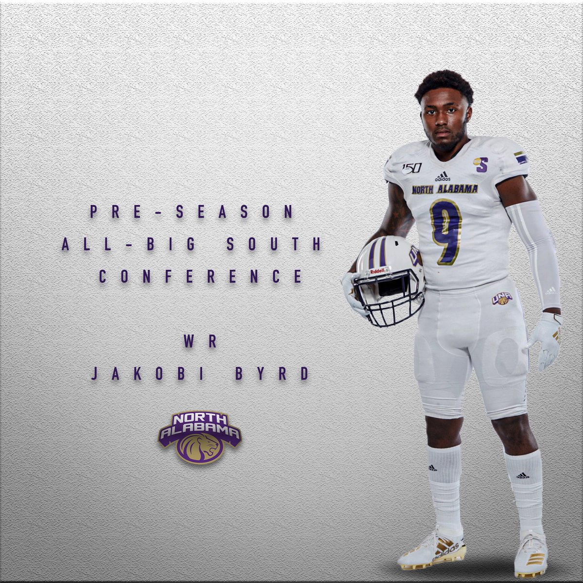 UNAFootball's tweet photo. Congratulations to Jakobi Byrd! #roarlions https://t.co/aYtmDpiVCi