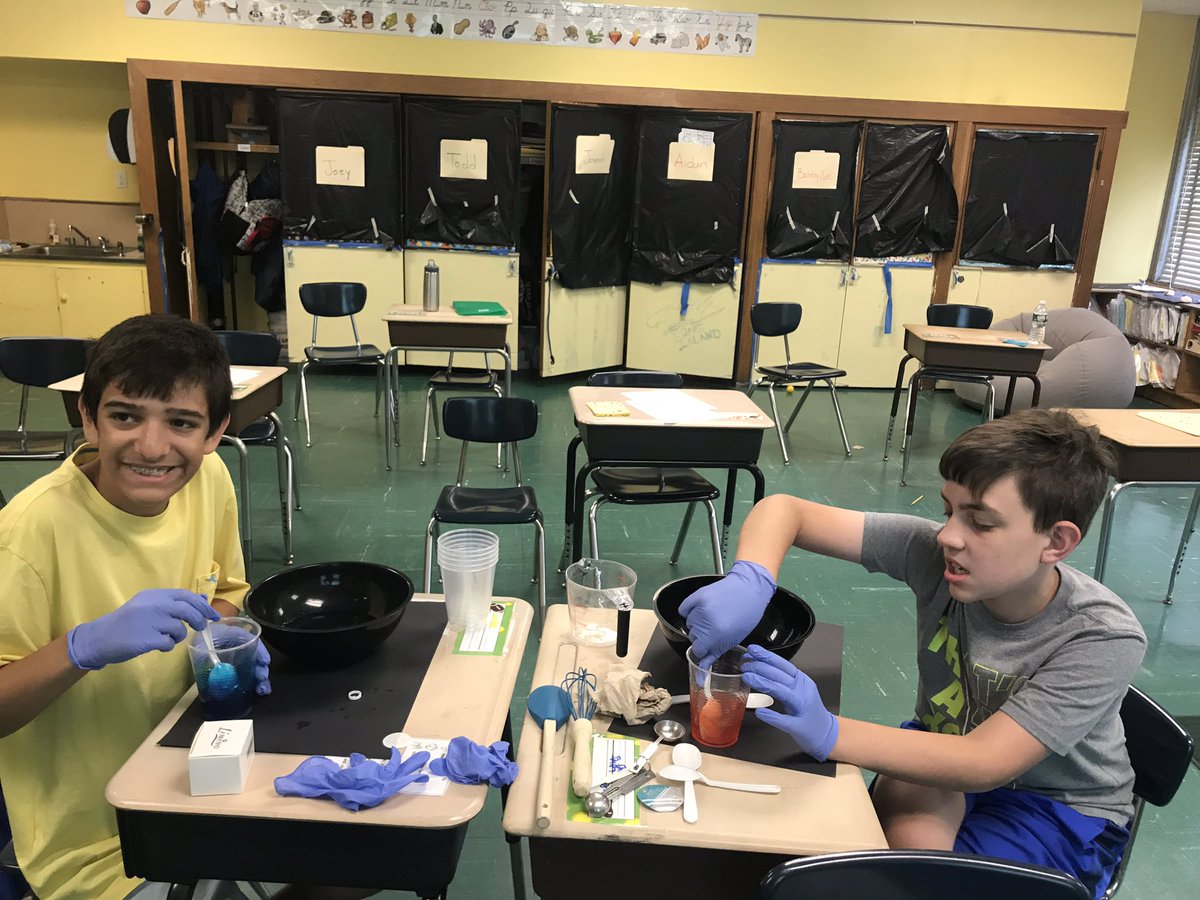 This was our first attempt at making homemade bouncy balls. We’re experimenting using different measurements and supplies until we get them right! #growthmindset #perseverance <a href="/FdaleSumrUpdate/">JeanMarie Papillo</a>