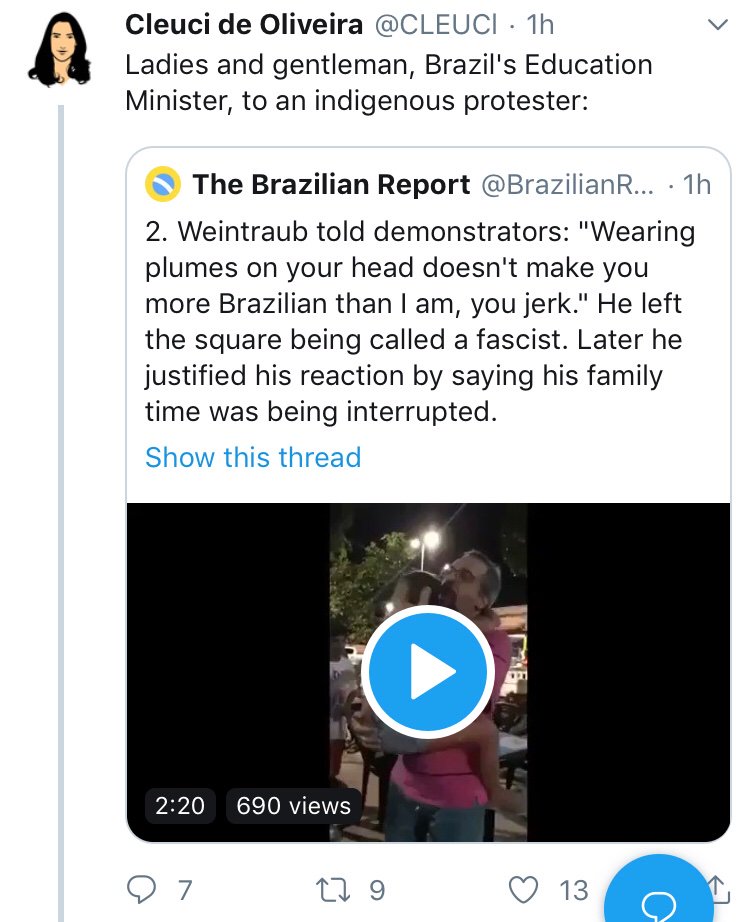 Cleuci de Oliveira tweet media