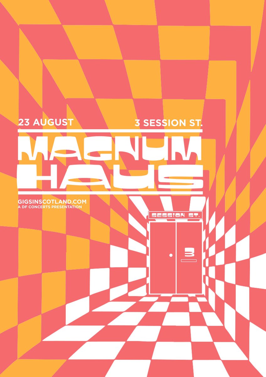 First gig with our new alt-r&amp;b project <a href="/magnum_haus/">MAGNUM HAUS</a> <a href="/3sessionstreet/">3 Session Street</a> on the 23rd of August. 

Limited tickets, get them here - gigsinscotland.com/artist/magnum-…