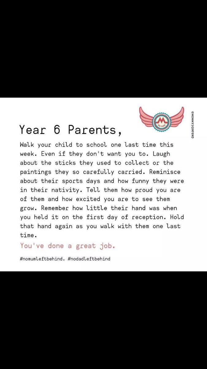 R2PalmerAcademy's tweet image. Message for our Year 6 parents on the final evening before the children head off for their new adventure! #youvedoneagreatjob #finalwalk