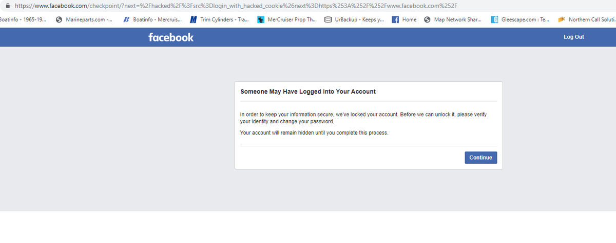 MikeHartrick's tweet photo. @facebook Please help us get past this verification loop! #facebookdown https://t.co/P2jujH7DKr