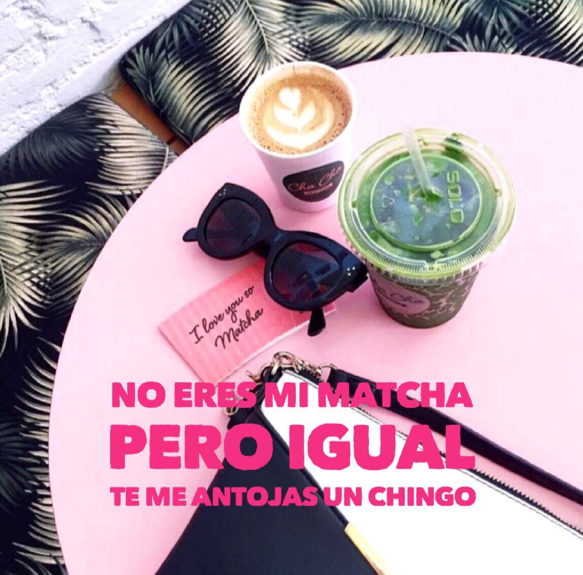 vio_millan's tweet photo. Sale ya quedó #OhMatcha 💕🍵 https://t.co/iq8YX07Ev6