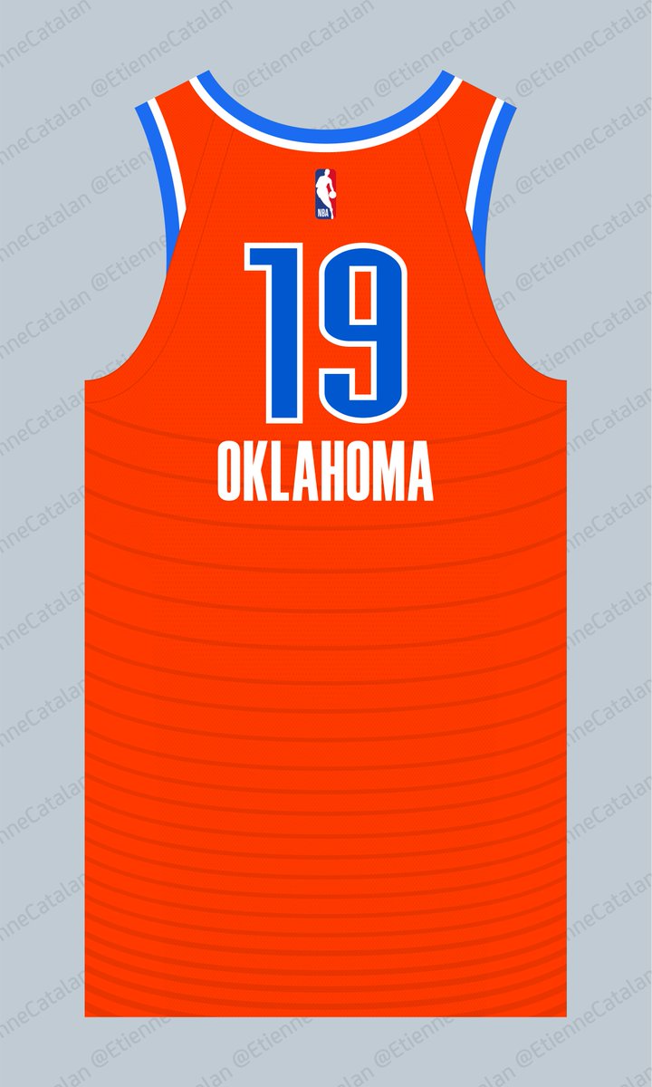 okc orange jersey 2019