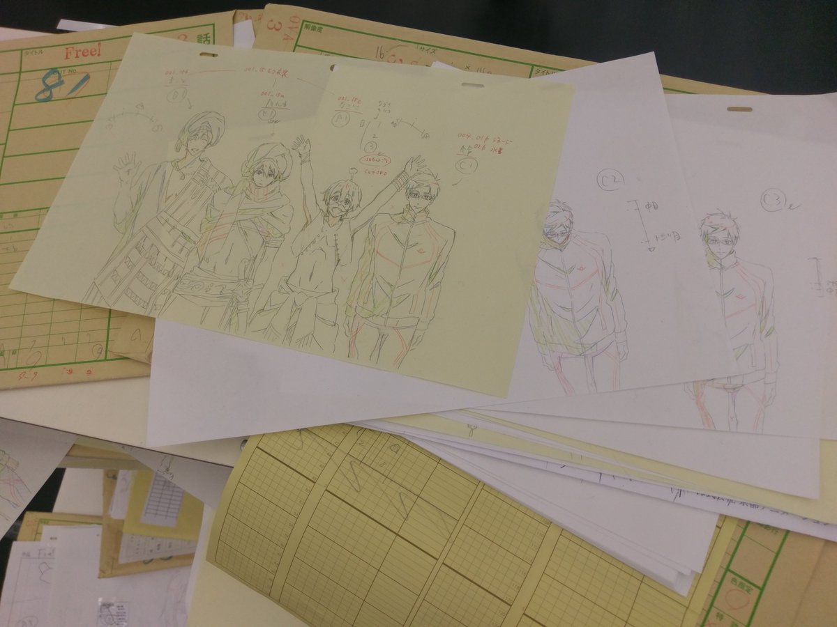 A friend suggested I post a piece of KyoAni production materials every day as a constant reminder of their legacy and I have enough to last an eternity so here we go