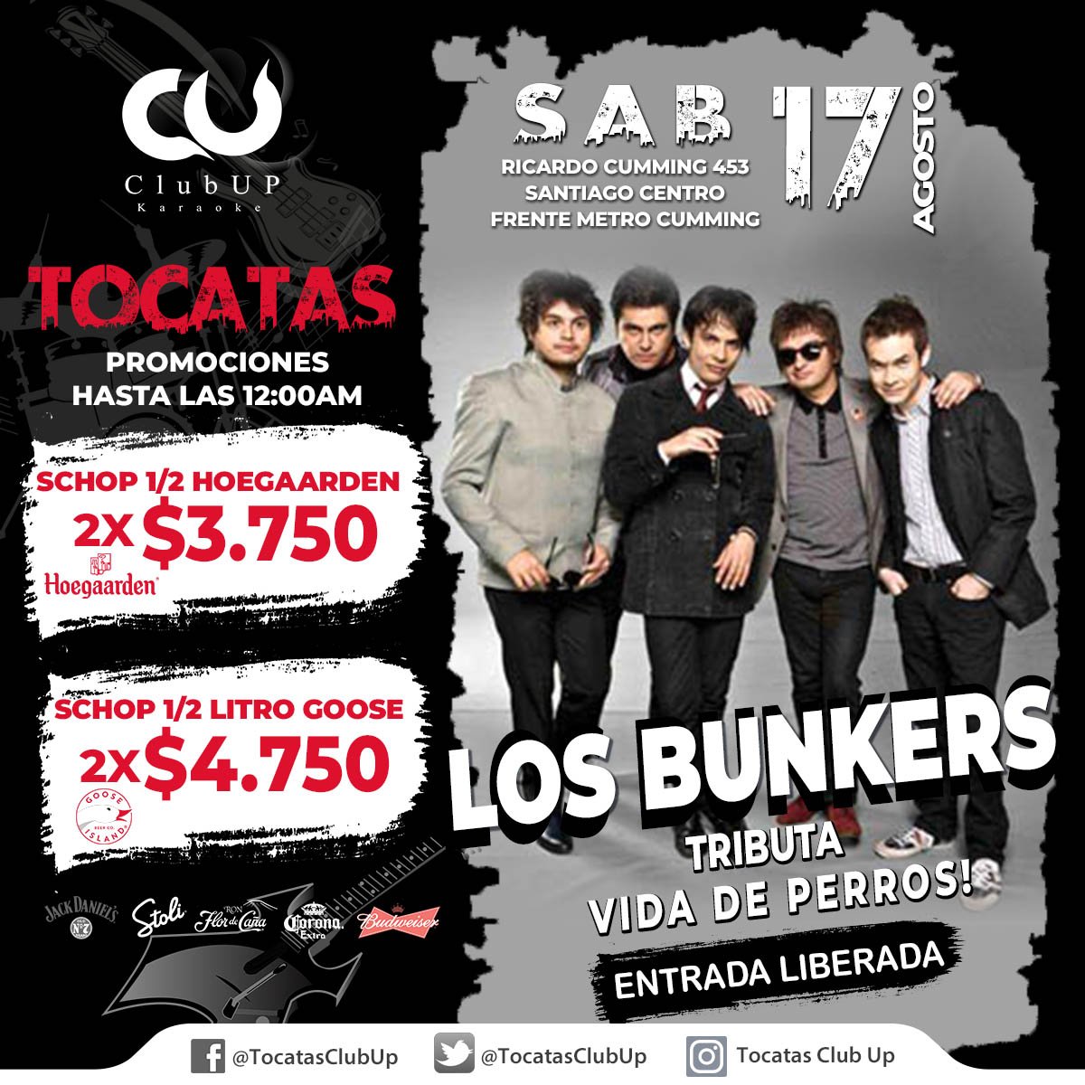 TocatasClubUp's tweet photo. ★ ENTRADA LIBERADA https://t.co/M8SG0CYd0B