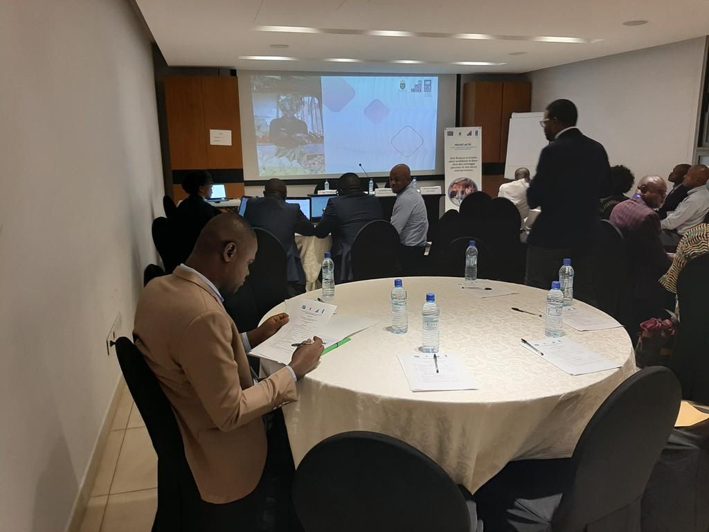 Lancement atelier de formation sur les opportunités du digital pour le secteur de la microfinance en RDC avec le Projet ACTIF de UNCDF-PNUD @UNCDFMM4P