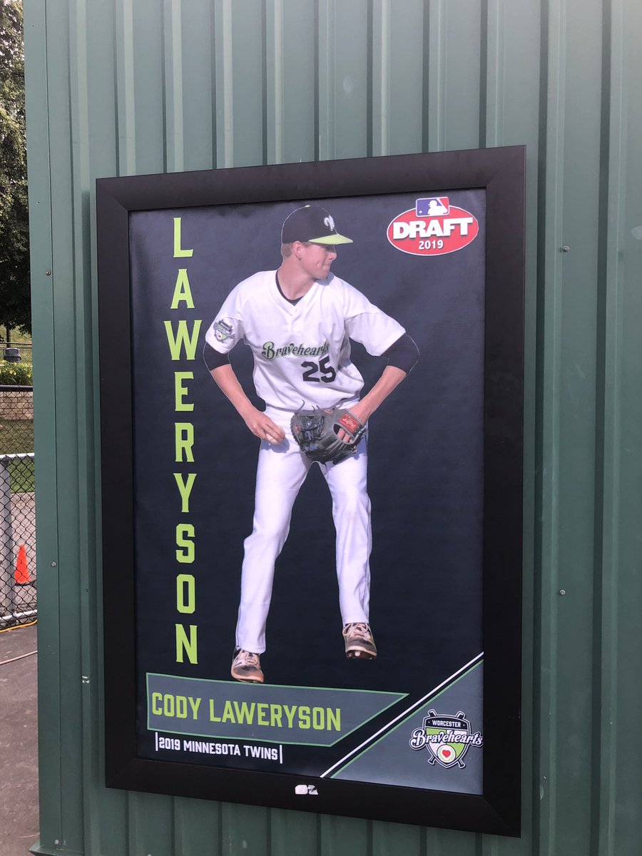 Worcester Bravehearts💚⚾ (@woobaseball) on Twitter photo Our new posters are up🔥 Congrats boys, you are now a part of Bravehearts history forever <a href="/Codebreaker49er/">Cody Laweryson</a> <a href="/patdemarco27/">Patrick DeMarco</a> <a href="/Dust10harris/">Dustin Harris</a> @seanmellen10 <a href="/rwardo12/">Ryan Ward</a> Our new posters are up🔥 Congrats boys, you are now a part of Bravehearts history forever <a href="/Codebreaker49er/">Cody Laweryson</a> <a href="/patdemarco27/">Patrick DeMarco</a> <a href="/Dust10harris/">Dustin Harris</a> @seanmellen10 <a href="/rwardo12/">Ryan Ward</a>