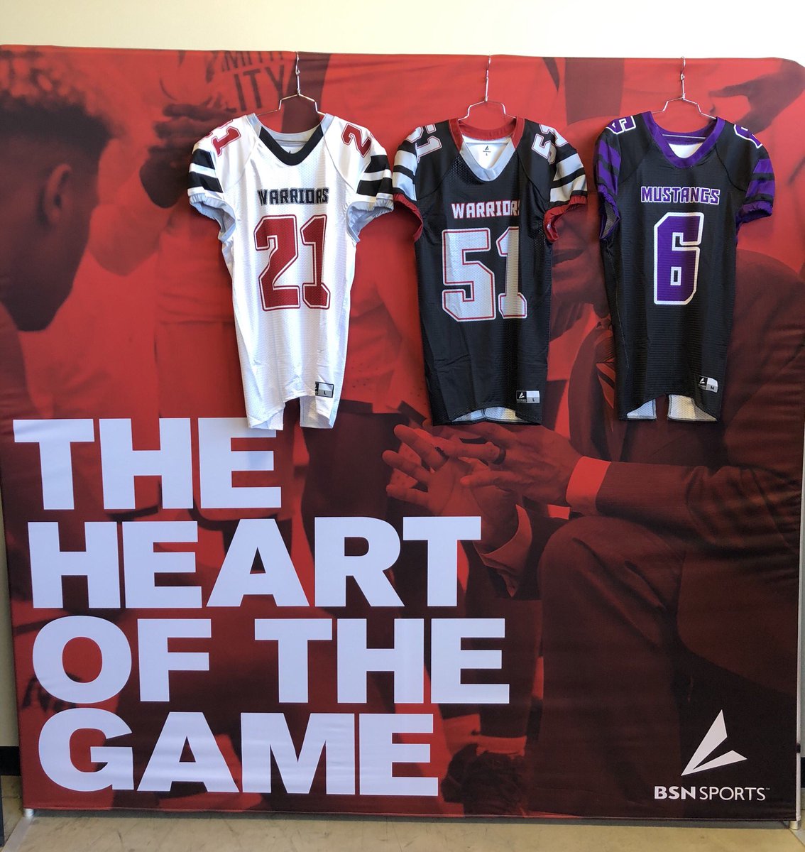 bsn football uniforms