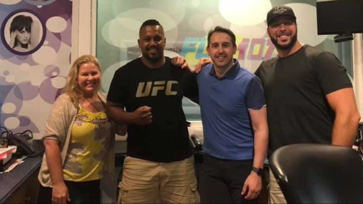 TopGameMGMT's tweet photo. Awesome hearing #TGM's @DecastroYorgan on @fun107 with @MichaelRock107 before his @ufc debut 🎙️ #NewEnglandMMA https://t.co/doN617vdeF