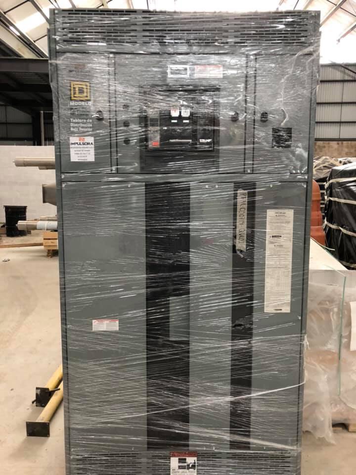 ¡Electricidad! ¡Ven a mí!                             Nuestro tablero eléctrico ha llegado