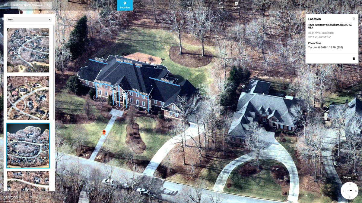 nearmap's tweet photo. "With Nearmap, take advantage of financial and time benefits with quick, easy #roof measurements using high-resolution #aerial imagery." - @RoofersHelper
Read more -> https://t.co/ddrbPncd8R https://t.co/HEWcqcDnX1