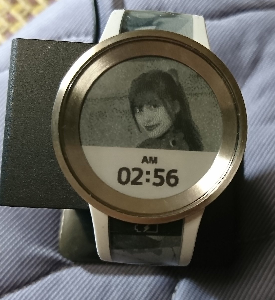 sarion1800's tweet photo. 池袋の #エヴァンゲリオンストア東京01 で
#FESWatchU ⌚を買う
待ち受けは
#式波・アスカ・ラングレー
#北村沙織 さん(#ちゃんぐ)
にしてみた ☺️ https://t.co/DPgMqbZ3GX