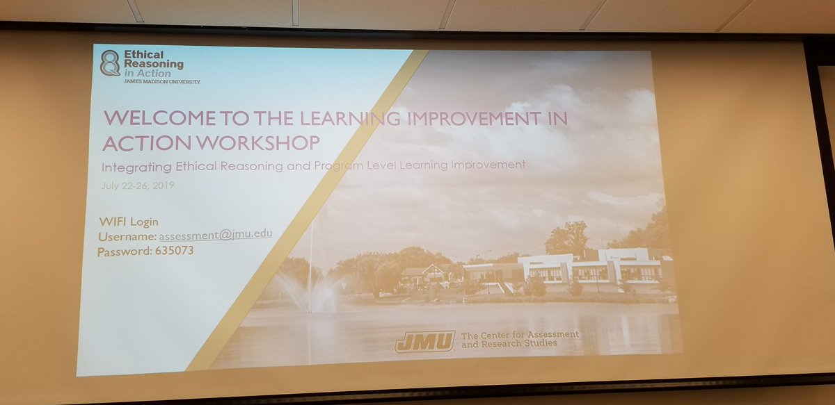 anrklein's tweet image. Two very interesting days with my @IUMcKinney colleague @boyne_shawn &amp;amp; @IUPUI_EngrTech  Profs Corrine Renguette and Elizabeth Wager, representing @IUPUI at @JMU Learning Improvement in Action Workshop.