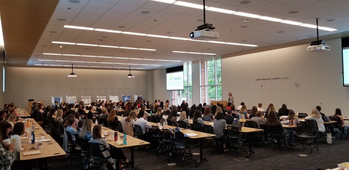 UCLAHealth's tweet photo. So thrilled to host the 2nd annual @socalgcs conference bringing together 200+ #geneticcounselors, grad students & allied professionals from across CA. Hot topics: #genetics in the digital age, expansions in diagnosis, treatment & social response. #SCGC2019 #IAmAGeneticCounselor https://t.co/hV5VqAvcgK