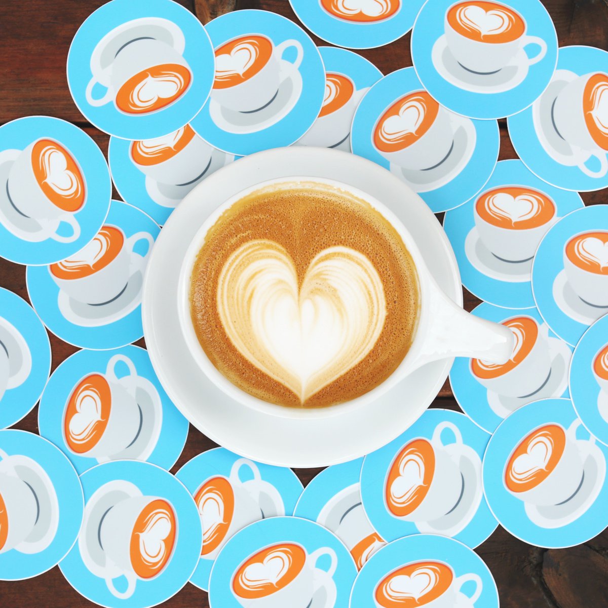 YimmiesCafe's tweet photo. Sticker for you, Sticker for me, Sticker for everyone ☕
.
.
.
.
.
PC:StickerMule
#Yimmies #Coffee #Coffeeandtea #drinkcoffee #photooftheday #happy #picoftheday #like #fun #smile #love #art #food #drinks #bestoftheday #ilovecoffee  #espresso #drink #cup #coffeecup #drinkoftheday https://t.co/OtcgmxdWBG