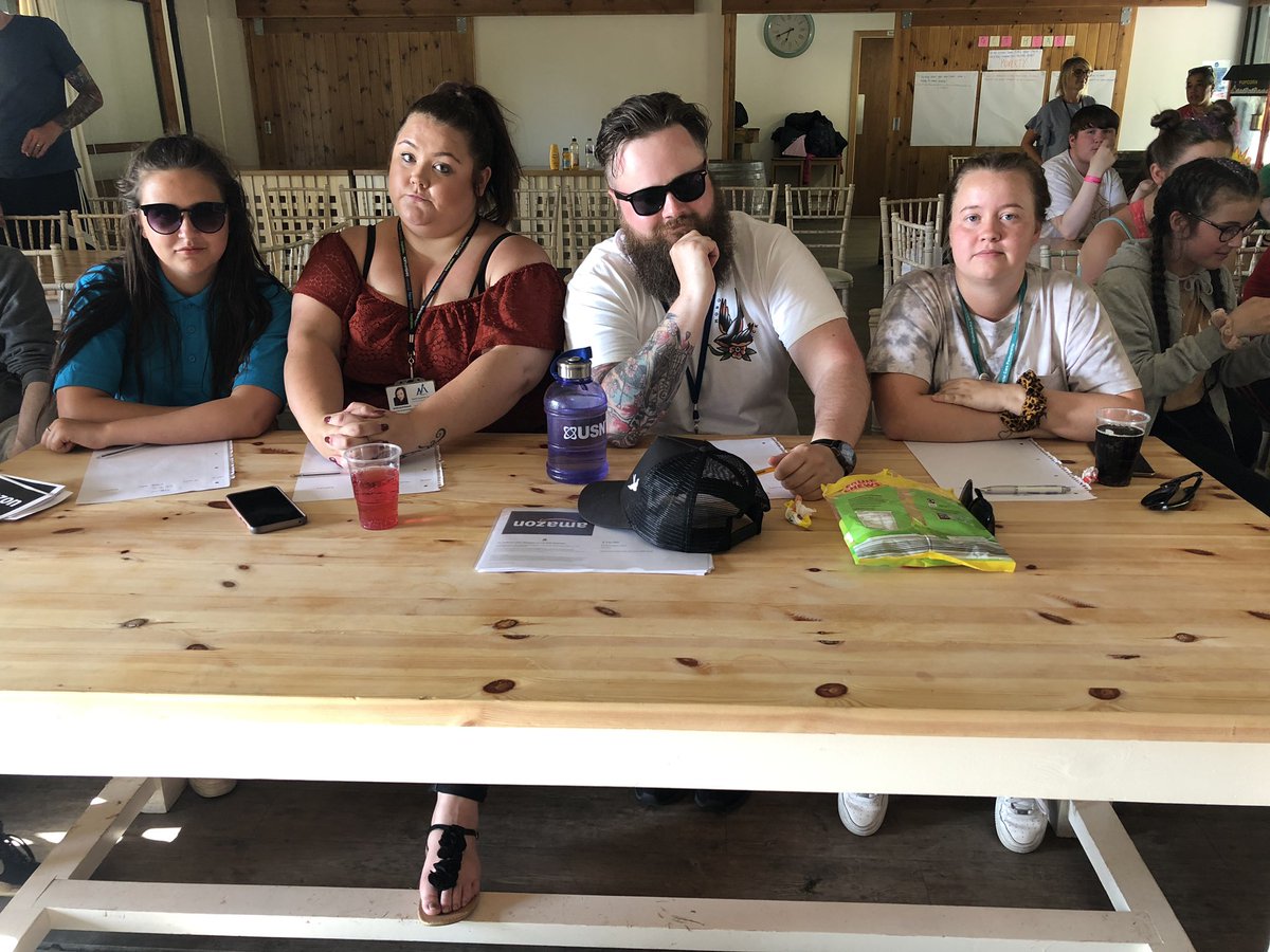 #nagottalent is about to start. We have 14 contestants all waiting to impress the audience and theses guys 😂 who will win?? #nayouthfest