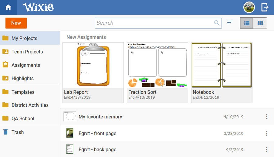 Tech4Learning's tweet photo. Coming this summer! All project management options in one dashboard for students! #Wixieupdate https://t.co/d5JttPgMVY https://t.co/lcZ5qH4cyi