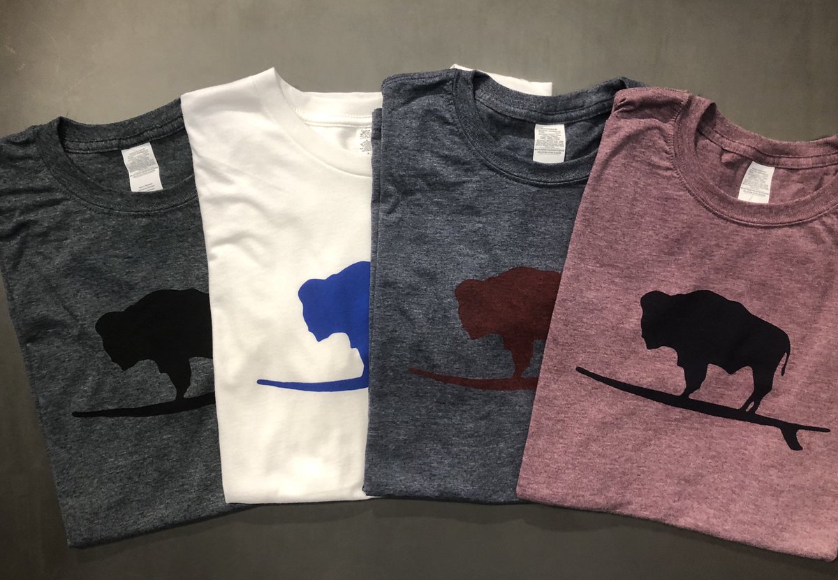 SharksSurfShop's tweet photo. T-Shirt Tuesday 🏄‍♀️ $15 Surfing Buffalo T (Reg. $22).
#surfkansas
#surfingbuffalo
#sharkssurfshop
#sharkssurfxsupply
#downtownlawrence https://t.co/FtijJKpQv3
