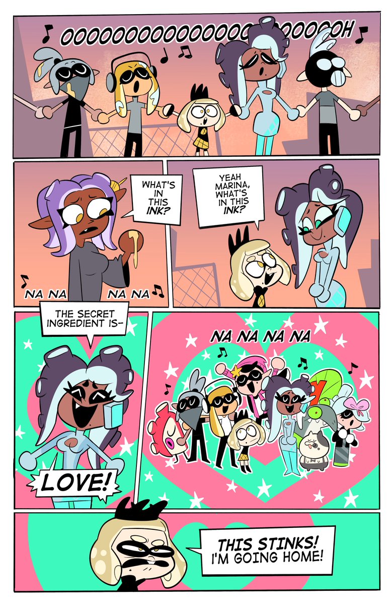 Sometimes you get a really stupid idea that you just can't get out of your head until you draw it.  Anyways yeah- that final Splatfest am I right? 