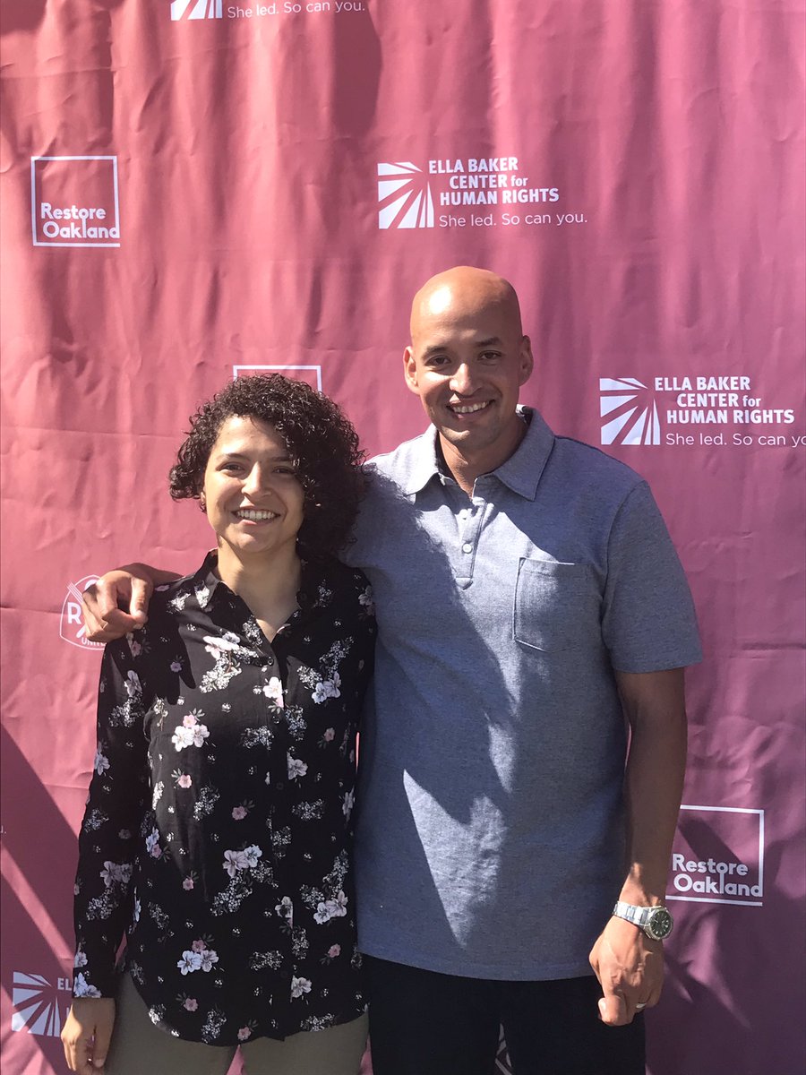 We’re out here getting our party on at the much anticipated #RestoreOakland grand opening! Come through and build community with us!