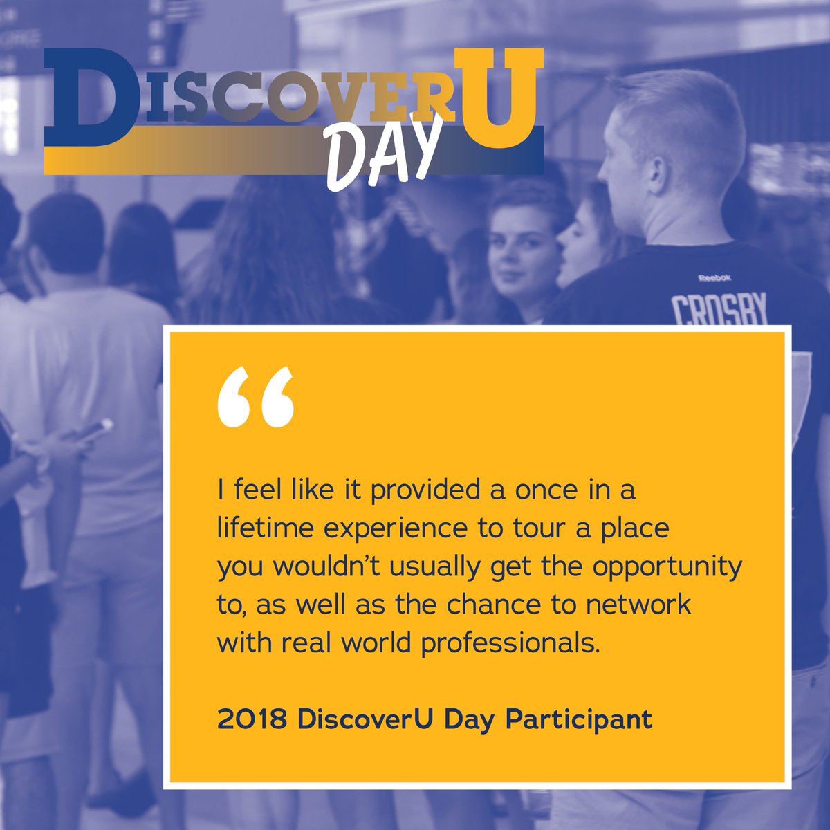 Learn more about Pittsburgh’s culture and explore the city during DiscoverU Day with <a href="/PittCareers/">Pitt Career Center</a> enter during Welcome Week! Spots fill up fast. Register by August 18! Details: discoveru.pitt.edu